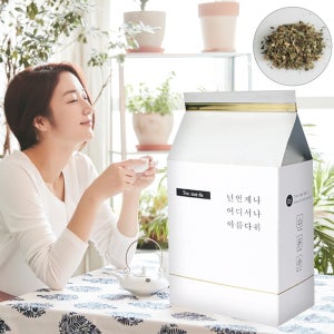 티내다 민들레차 꽃차 흰민들레 효능 흰꽃민들레차 HACCP 생분해 티백 100개입