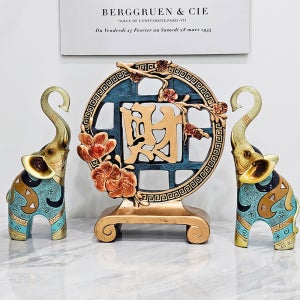 스노우베라 풍수지리 인테리어소품 코끼리장식품 이사 집들이선물 개업선물