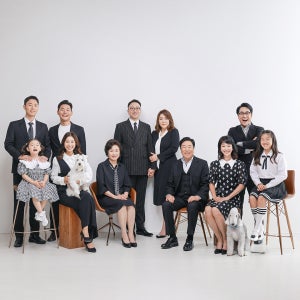 대가족사진 스튜디오 촬영 할인 이벤트