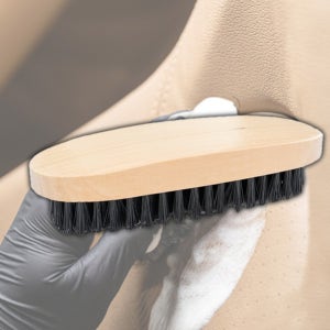 빛나는하루 레더 브러쉬 실내 매트 레더 가죽 시트 세정 브러시