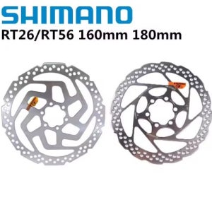 시마노 디스크 브레이크 로터 RT56 6볼트 /160mm 180mm 볼트 포함