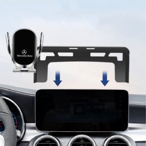 MLP 벤츠 핸드폰 거치대 스크린 장착 EQE GLC C클래스 휴대폰 무선충전