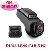 차량용 듀얼 렌즈 DVR 대시 캠, 비디오 레코더, 울트라 HD, 2160P, 60fps, GPS ADAS, 1080P, 나이트 비전, 후면 카메라, 4K IMX323 센서