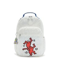 키플링 KIPLING 키스 헤링 컬렉션 배낭 백팩 가방 서울 퍼플릭 아트