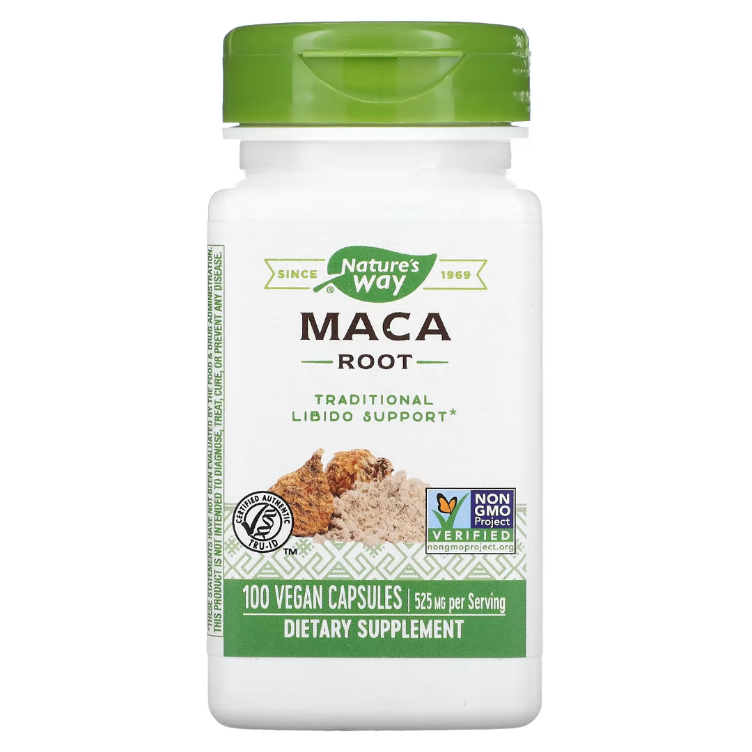 <b>네이쳐스웨이 마카</b> 루트 525mg 베지테리안 100 캡슐