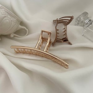 레이스룸 올림 긴 머리 헤어 집게핀 롱 메탈 대 왕 숱많은 빅사이즈 3세대 국산