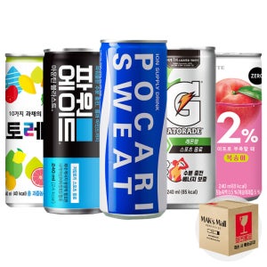 포카리스웨트 파워에이드 토레타 이프로 240ml15캔 3개씩 이온음료 스포츠 음료수 도매