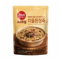 CJ 햇반 소프트밀 차돌된장죽 420G