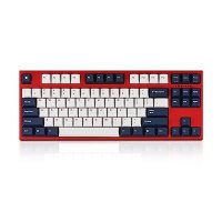 Leopold 레오폴드 FC750RBT 화이트 블루 스타 TKL 블루투스 PD 더블샷 PBT 기계 키보드 체리 MX 브라운 Braun