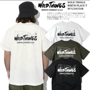 WILDTHINGS 와일드씽스 아메리카 뉴햄프셔 티셔츠