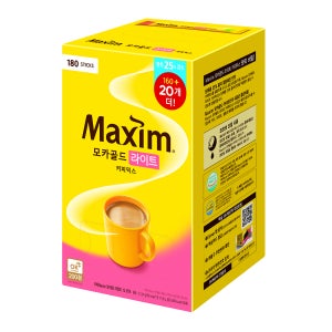 동서식품 맥심 모카골드 라이트 커피믹스 180T