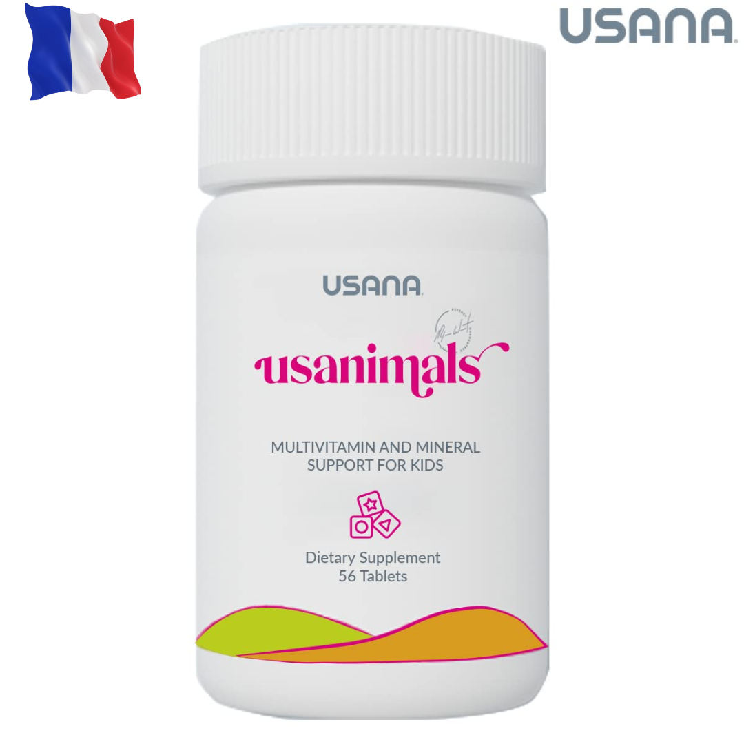<b>유사나</b> 유사니멀즈 56정 <b>어린이</b> <b>키즈</b> 멀티 비타민 영양소 <b>USANA</b> usanimals