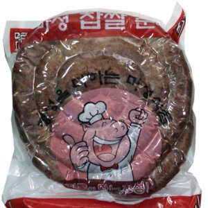 포장마차용 냉장 찹쌀순대 2kg 푸드트럭 진공포장 순대