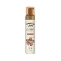 보디빌딩탄 보디빌더탄 Hawaiian Tropic Sunless Tanning Foam, Moisturizing Self Tanner, Dark, 6.7oz 462259