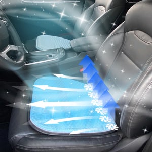 여름 대비 필수품 어디서든 사용 가능 USB 6팬 쿠션 겔 아이스 쿨링 방석