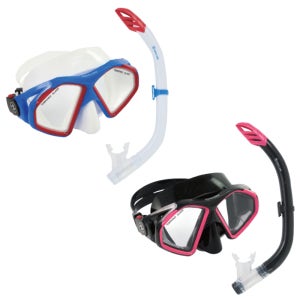 아쿠아렁 호크아이 콤보 스노클링 세트 물놀이 마스크 스노클