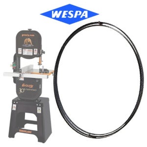 [WESPA] 14인치 카본밴드쏘날 Grizzly/그리즐리 G0555L ANV/2375mm 곡선용 6mm 6p(12ea)