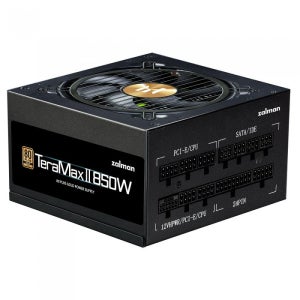 잘만 TeraMax II 850W 80PLUS Gold 풀모듈러 블랙 ATX 3.0 (PCIE5)