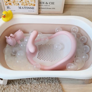 [톨스토이] 고래 목욕의자 아기 욕조 샴푸 논슬립 등받이