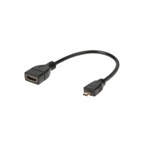 마이크로HDMI 수 to HDMI 암 변환 젠더 케이블 0.15M