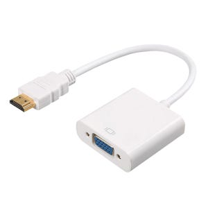 HDMI to RGB 변환 컨버터 VGA 모니터 잭 음성미지원