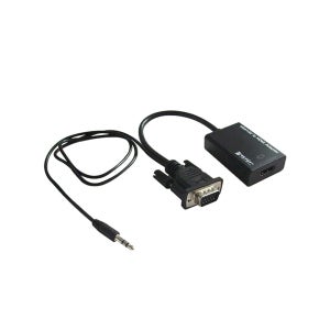 RGB to HDMI 변환 VGA 컨버터 모니터 연결잭 음성지원