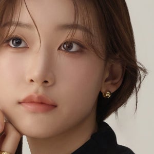 골드앤디어 14K 골드필드 라운드 볼 원터치 귀걸이