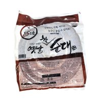 올미듬 도야지 옛날 찰순대 2kg 냉장 대용량 업소용 식당용 식자재