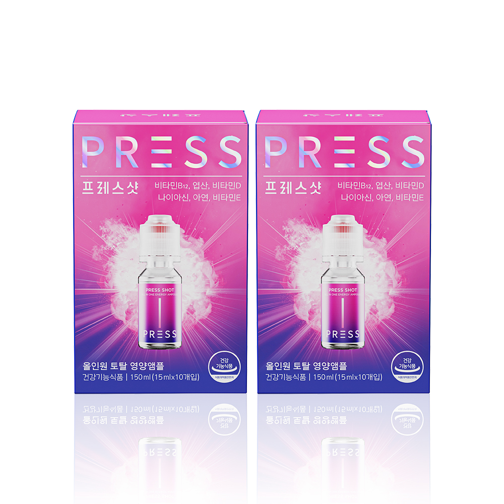 [도착보장⚡] <b>프레스샷</b> 15ml 10개입 2박스