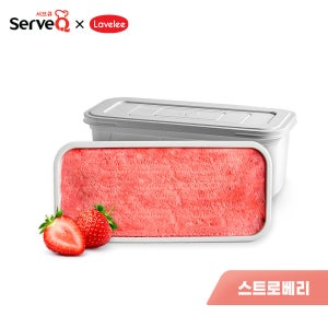 라벨리 아이스크림 4L 4리터 딸기 스트로베리 아이스크림 대용량 업소용