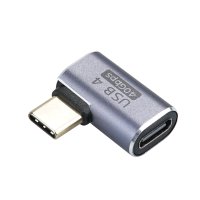 USB4 C타입 꺽임 연장 젠더 40Gbps TB704