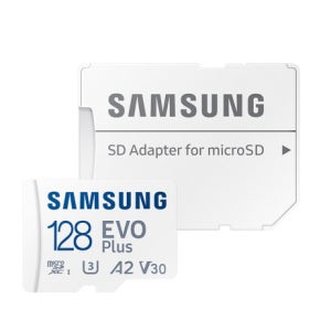 인천공항 SD카드 삼성전자 마이크로 EVO Plus 외장메모리카드 microSD 128GB