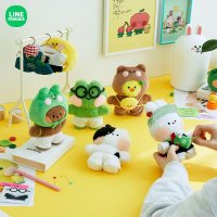 LINE FRIENDS 라인프렌즈 미니니 클로셋 옷장 인형 옷 귀여운 봉제