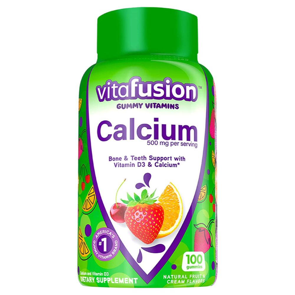 Vitafusion <b>비타</b>퓨전 <b>칼슘</b> 구미 <b>비타</b>민 50일분(100개)