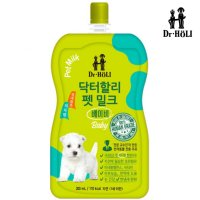 닥터할리 펫밀크 베이비 강아지 애견 저지방 우유 초유 200ml