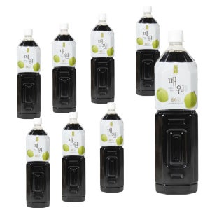 매원 1.5L 8병 보해 업소용 매실원액 매실액기스 매실액 대용량 음료 대량구매