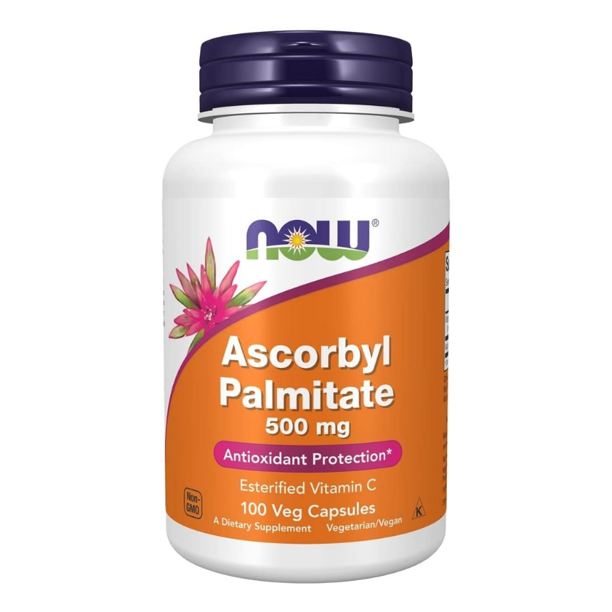 나우푸드 <b>아스코빌팔미테이트 500mg</b> 에스터화 비타민C 100베지캡슐