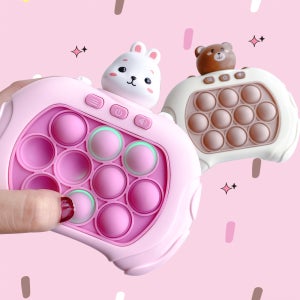 1+1 세트상품 푸쉬팝게임기 팝잇 푸시팝 뽁뽁이 게임기 스피드킹 토끼 곰돌이