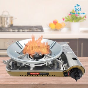 휴대용 캠핑 버너 부르스타 바람막이 가스레인지 화력 집중기