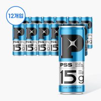 [펄세스] PSS15 프로틴 스파클링 슈가제로 소다맛 240ml x 12개 단백질 15g