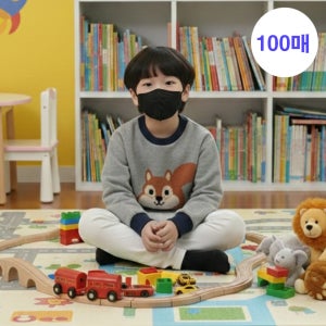 세이피 새부리형 KF94 소형 블랙, 100매