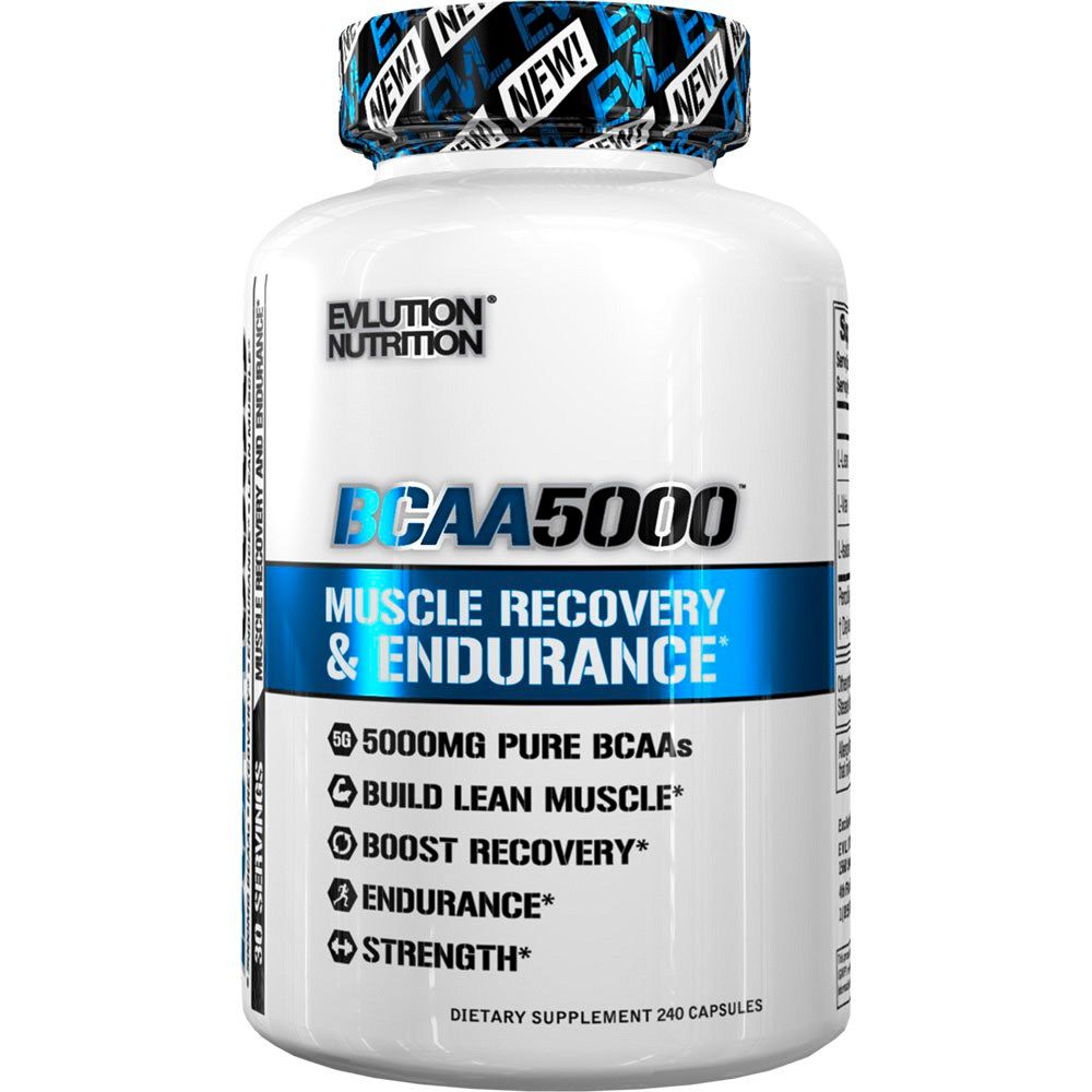 Nutrition Evlution 5000mg BCAA 캡슐
