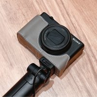 TP 소니 ZV-1 M2 카메라 소가죽 속사케이스