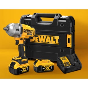 디월트 DCF900P2T-KR 1/2인치 20V MAX 충전임팩트렌치 충전하이토크