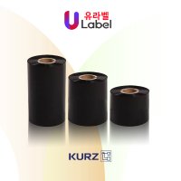 왁스레진 리본 WAX RGING 110mm X 300M 바코드리본 KURZ