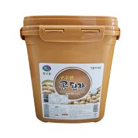 참고을 구수한 콩된장 14kg 플라스틱 말통 된장 찌개 대용량 식자재 업소용 식당용 급식