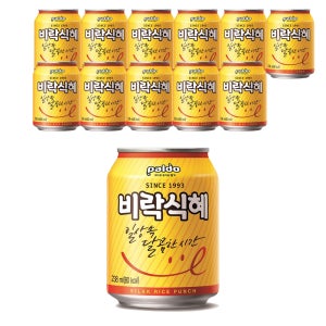 비락식혜 238ml X 12캔 전통 음료수