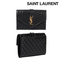 SAINT LAURENT 생로랑 Envelope 스몰 레더 월렛 반지갑