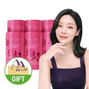 뉴트리원 비비랩 차주영 저분자 콜라겐 S 인텐시브 6통 6개월분 어린 어류 피쉬