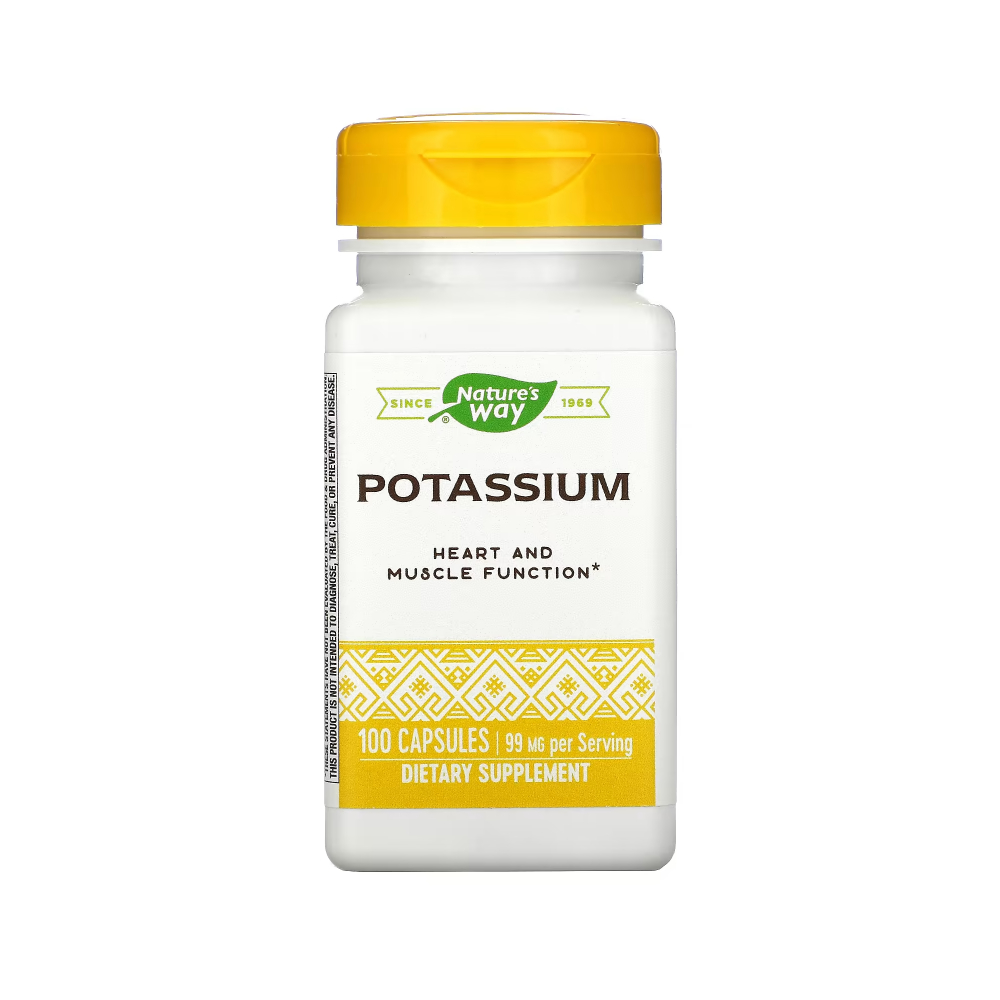 네이처스웨이 칼륨 <b>포타슘 99mg</b> 100캡슐